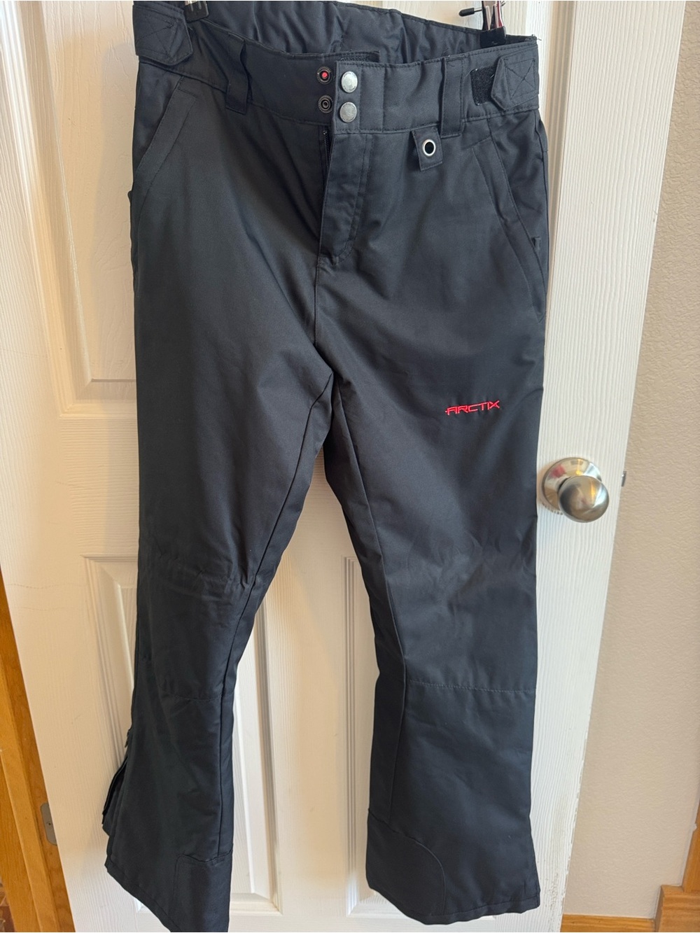 Arctix Black Women's Snow Pants with Red Logo